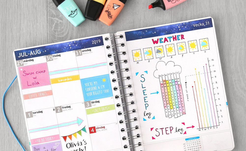 How to Set Up a Bullet Journal in Your Mixbook™ - A Beginner