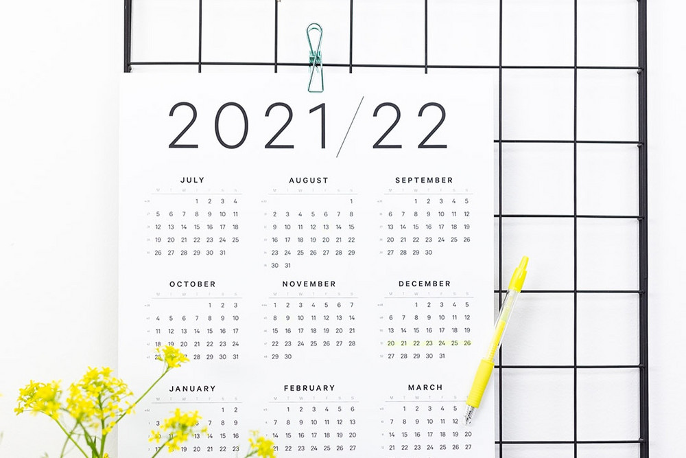 2021 2022 academic year calendar free printable