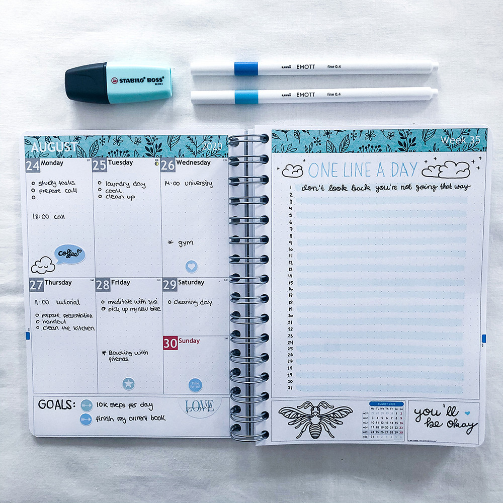 10+ Ideas For Bullet Journal Dailies, Daily Planning In Your Bullet  Journal