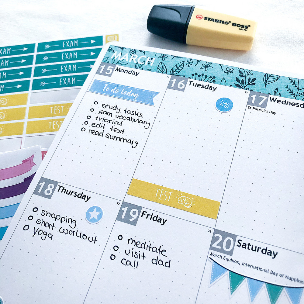 Inspo Guide to the Bujo Planner - 10 Ideas for Your Bullet J