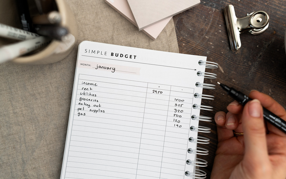 Wondering where all your money goes between pay checks? Stop guessing - start tracking! Download your free monthly budget template and track your income and expenses today. 