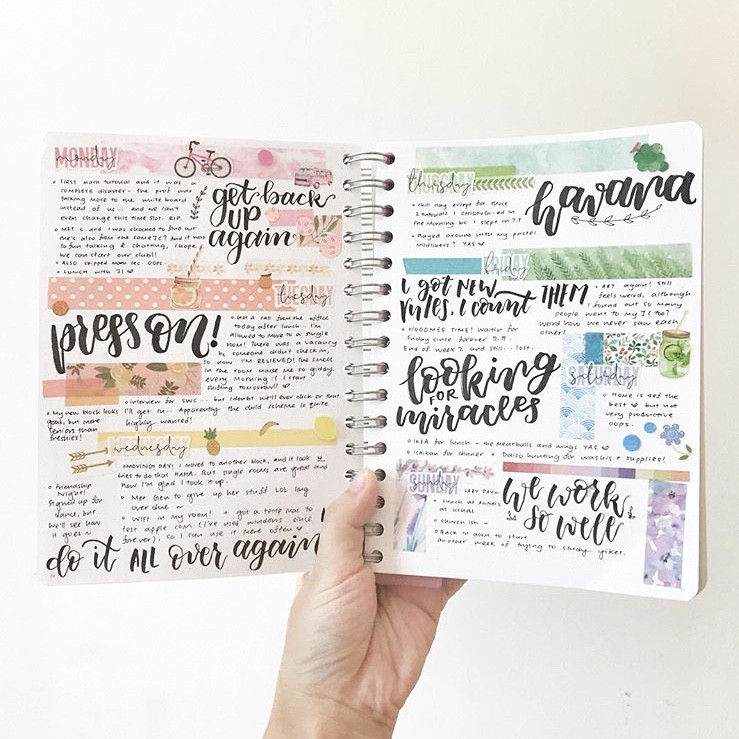 Join sweet Corinne, from @Studyrella, as she shows us how she decorates a week in her Personal Planner. 💞