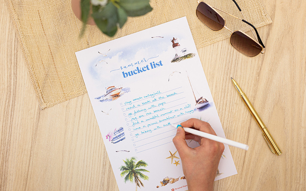 Get ready for a summer of fun with our Summer Bucket List 2022! Write down all the adventures and activities you don’t want to miss right here.
