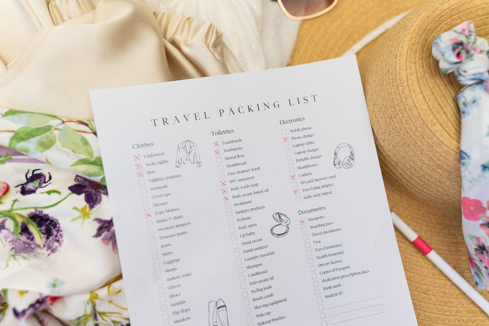 A Packing List for Your Next Vacation