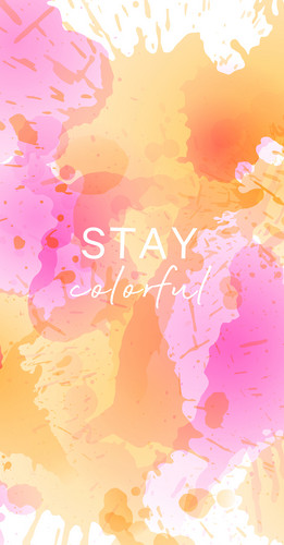 Stay Colorful Background