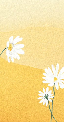Wallpaper für Juli mit Blumenmotiv